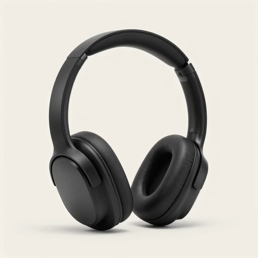 Minimalist Over-Ear Wireless Headphones