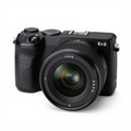 Compact Mirrorless Camera with Prime Lens